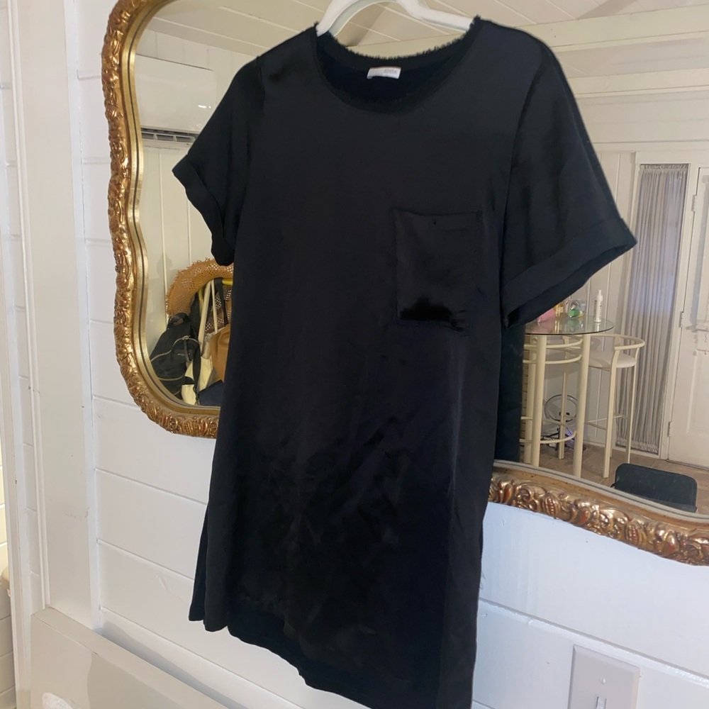 Black Silk Zara Dress